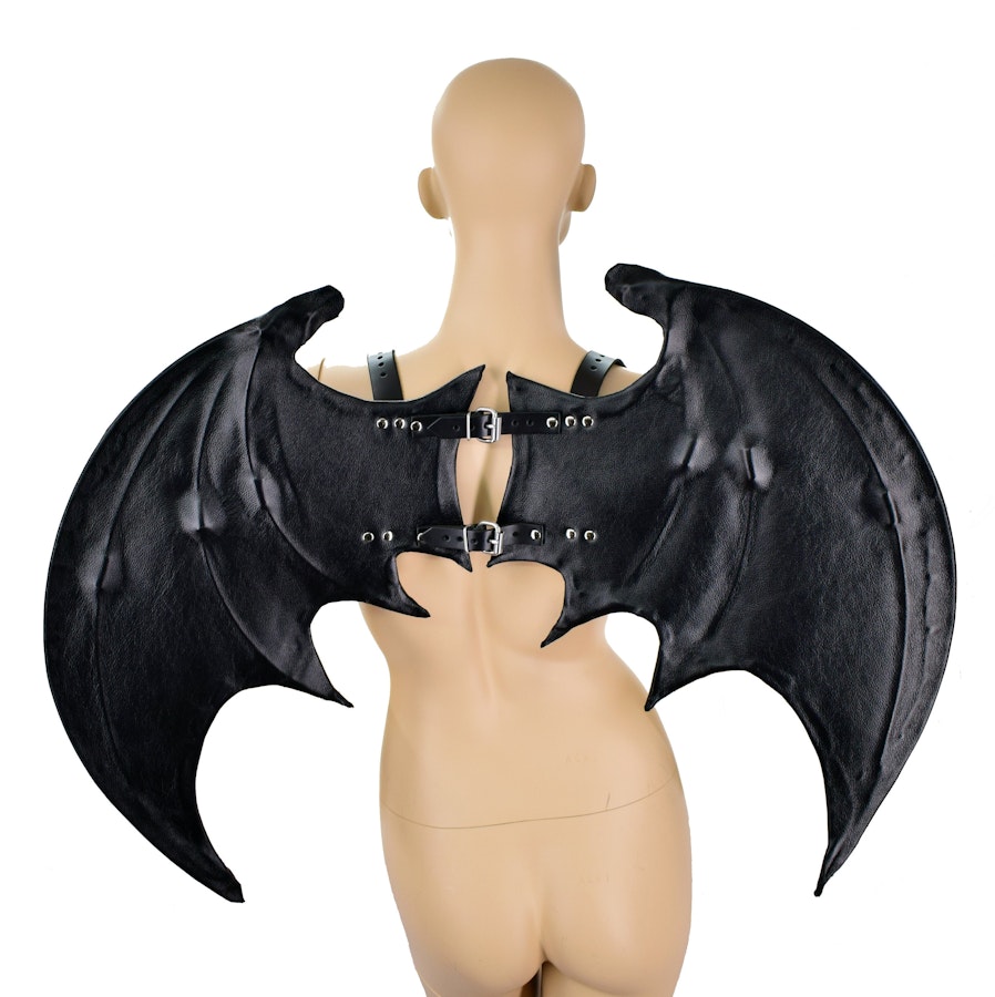 Leather Bat Wings Image # 122106