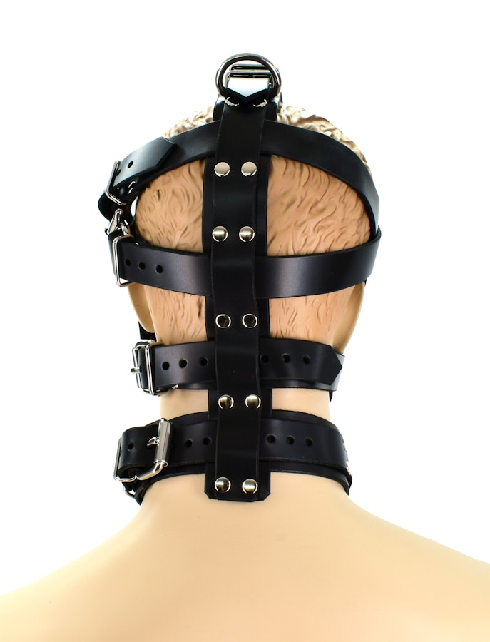Leather Bondage Hood Image # 122488