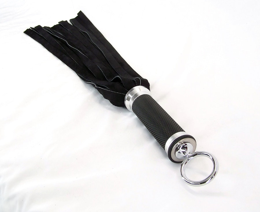 20 Tail Leather Suede BDSM Flogger