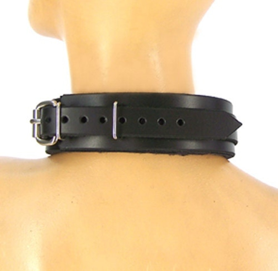 Classic Padded Bondage Collar Image # 122534