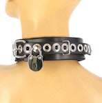 Classic Leather Locking Lined Collar Thumbnail # 122227