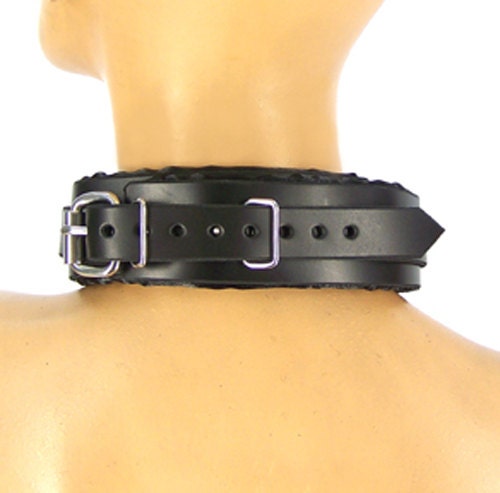 Black Satin Lined Sub Collar photo