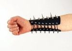 Spiked Leather Gauntlet (ea.) Thumbnail # 122162