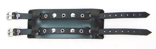 Rivets and Eyelets Buckle Bracelet Wristband photo